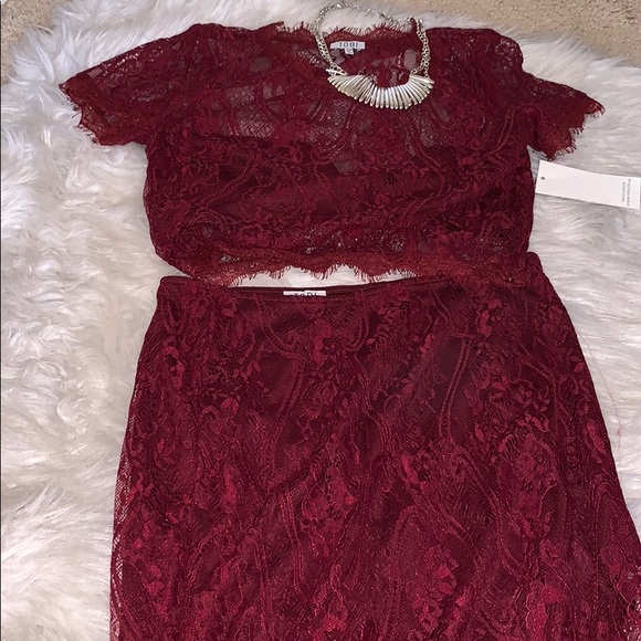 Tobi Dresses & Skirts - Lace Two Piece Tobi Dresses & Skirts - Lace Two Piece